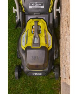 Tagliaerba a batteria ryobi "ry18lmx40a-0" taglio 40 cm 18v, solo corpo macchina